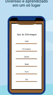 Quiz de Enfermagem screenshot 1
