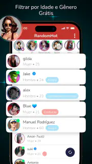 RandomHot - Chat Anônimo screenshot 2