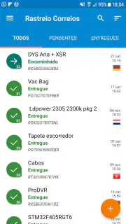 Rastreio Correios PRO screenshot 1