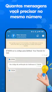 Receber SMS - N° Descartáveis screenshot 4
