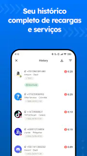 Receber SMS - N° Descartáveis screenshot 5