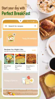Receitas de café da manhã screenshot 1
