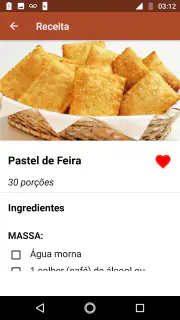 Receitas de Salgados screenshot 5