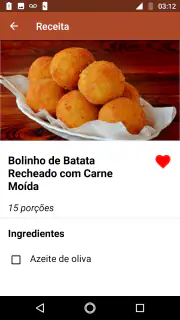 Receitas de Salgados screenshot 6