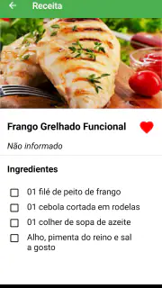 Receitas Fitness Faceis screenshot 2