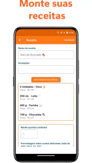 Receitas - Quanto Cobrar screenshot 2