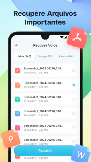 Recuperar Fotos e Dados screenshot 3