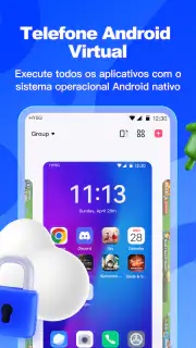 Redfinger - telefone na nuvem screenshot 6