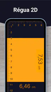 Régua - Fita métrica, Medição screenshot 4