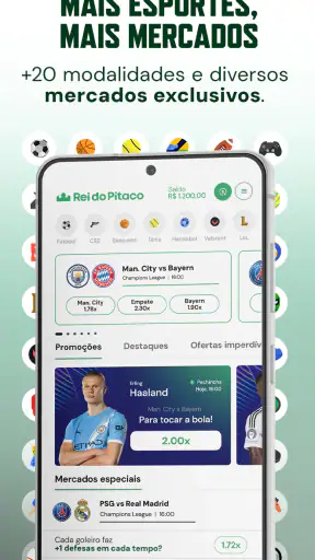 Rei do Pitaco: Apostas e Jogos screenshot