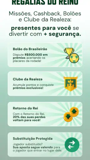 Rei do Pitaco: Apostas e Jogos screenshot