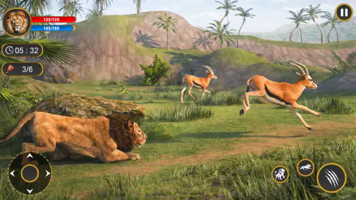 Rei Leão: Simulador de Caça screenshot 1