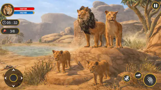 Rei Leão: Simulador de Caça screenshot 4