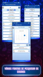 Relatório de Ensaios + Hinário screenshot 2