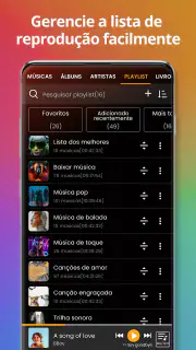 Reprodutor de música screenshot 3