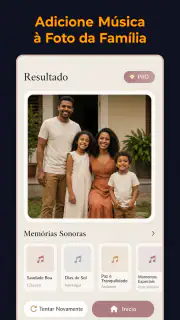 Restaurar Foto IA com Música screenshot 8