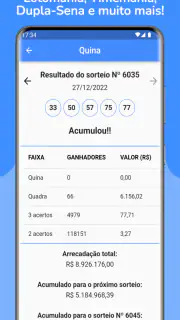 Resultados da Loteria screenshot 8