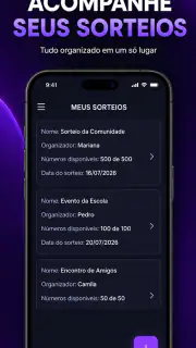 Rifa Fácil: Sorteio Online screenshot 1