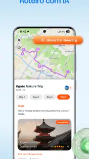 Roameo AI: Planejador IA screenshot 4