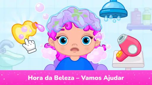 Salão de beleza para crianças screenshot 3