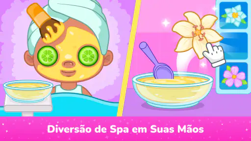 Salão de beleza para crianças screenshot 5