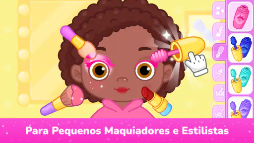 Salão de beleza para crianças screenshot 8