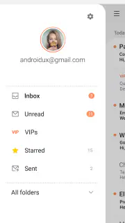 Samsung Email screenshot 1