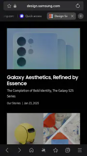 Samsung Browser screenshot 3