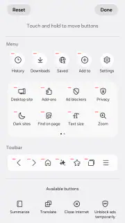 Samsung Browser screenshot 5