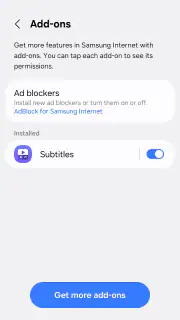 Samsung Browser screenshot 6