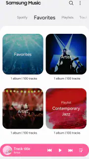 Samsung Music screenshot 3