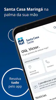 SANTA CASA SAÚDE screenshot 1