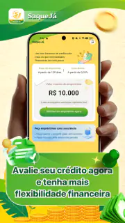 SaqueJá – Empréstimo Seguro screenshot 1