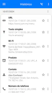 Scanner de QR Código de Barras screenshot 6