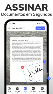 Scanner PDF: escaneie e assine screenshot 2