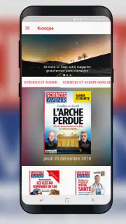 Sciences et Avenir magazine screenshot 1