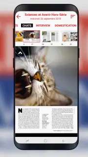 Sciences et Avenir magazine screenshot 2