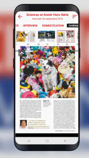 Sciences et Avenir magazine screenshot 4