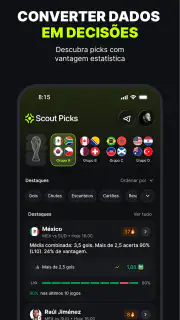 Scout Picks: Aposte com dados screenshot 1