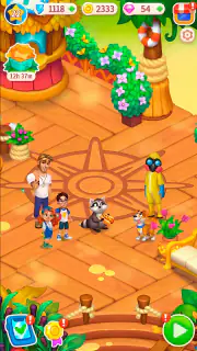 Secrets of Paradise Merge Game screenshot 1