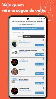 Seguidores & Não Seguidores screenshot 3