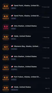 Seismo - Alertas de Terremotos screenshot 2