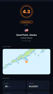 Seismo - Alertas de Terremotos screenshot 3