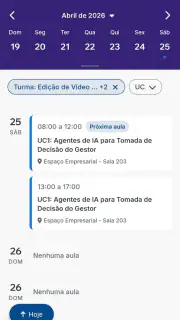 Senac Portal Aluno screenshot 3