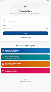 Senac Portal Aluno screenshot 8