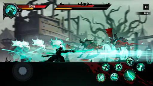 Shadow Knight Ninja Jogo Fight screenshot 8