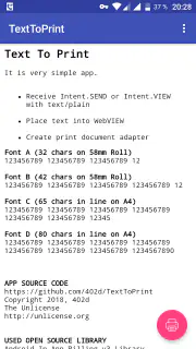 SHARE to PRINT.Intent screenshot 1