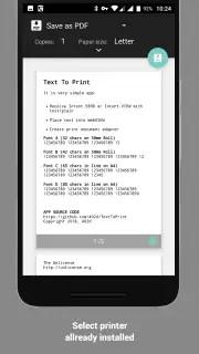 SHARE to PRINT.Intent screenshot 5