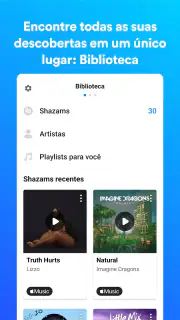 Shazam: músicas e shows screenshot 5