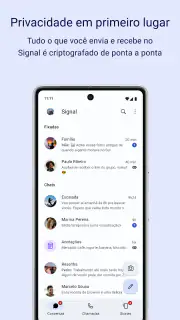 Signal - Messenger privado screenshot 1